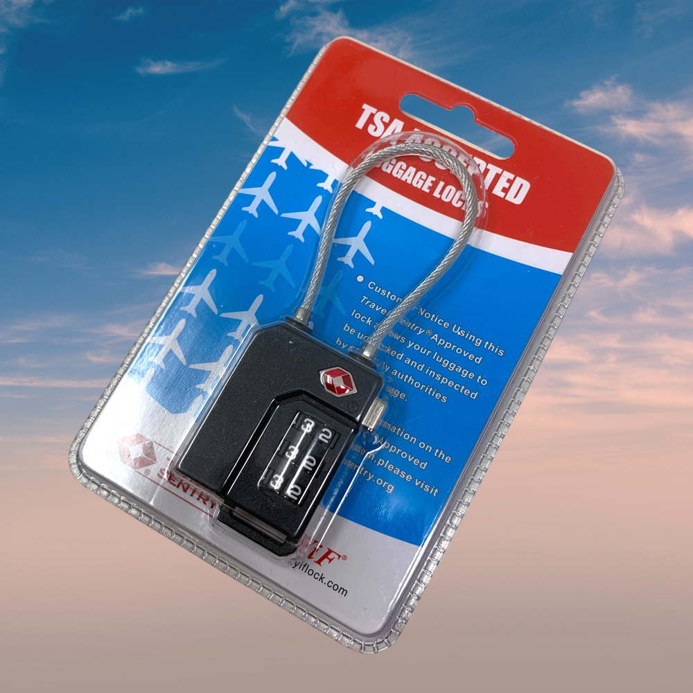 NEW Combination Luggage Baggage Lock TSA Approved Travel Safe Durable Secure